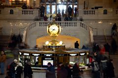 07 Information Booth and Clock With West Balcony Behind In New York City Grand Central Terminal Main Concourse.jpg